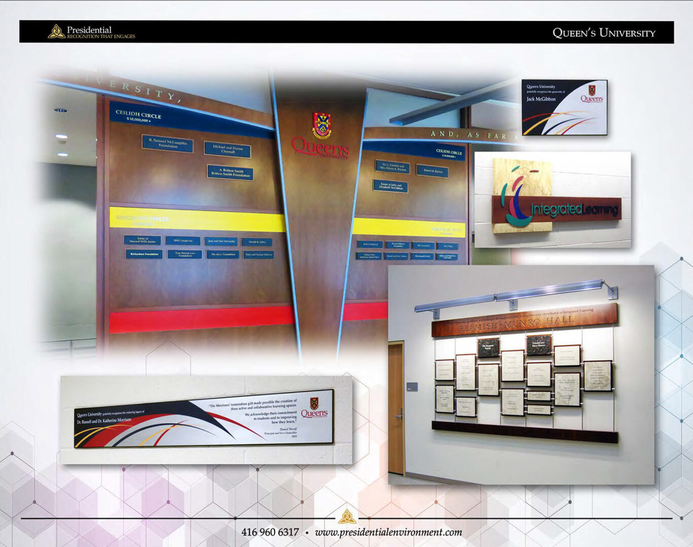 A collage of different pictures with various colors and designs.